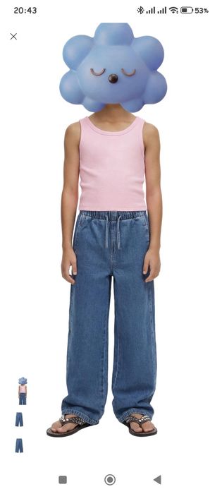 Джинси на дівчинку Zara