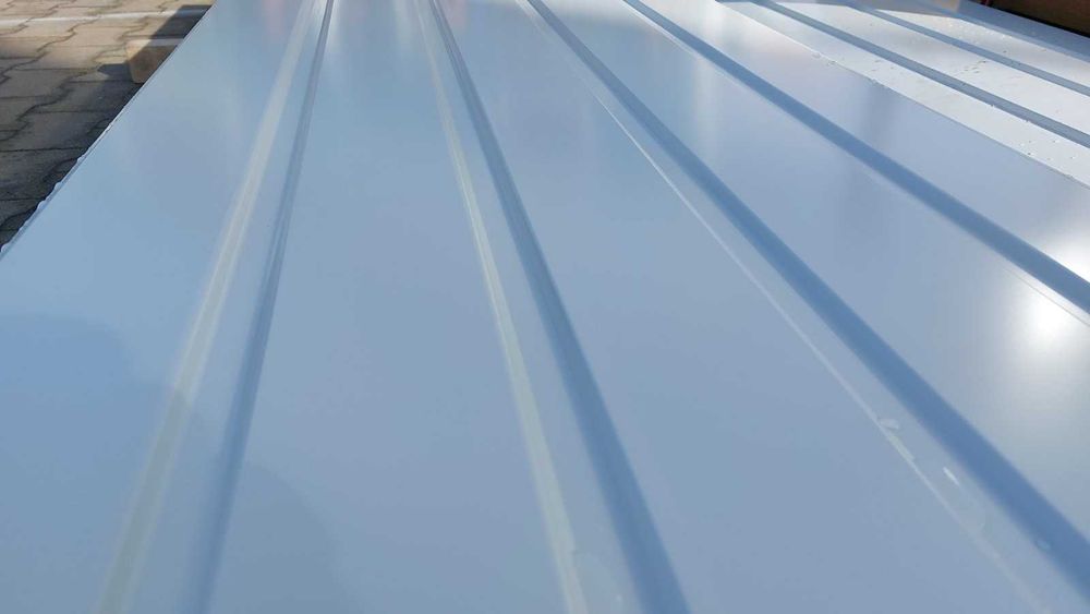 TANIA blacha TRAPEZOWA podbitkowa t-7 Klęczany Blachtex KLĘCZANY BLACH