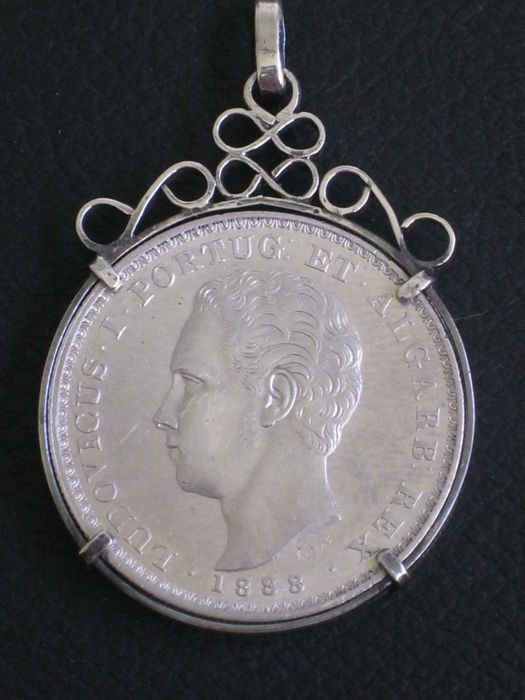 Aro Artesanal em Prata Lei 835. para Moedas Antigas