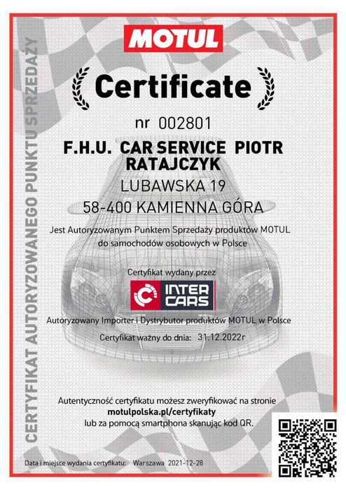 Nowy Akumulator EXIDE PREMIUM EA1000  100AH Car Service Kamienna Góra