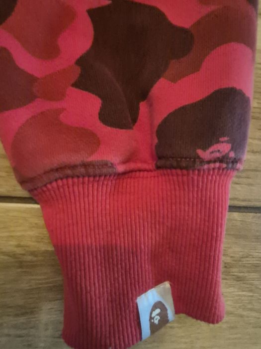Bluza bape czerwona