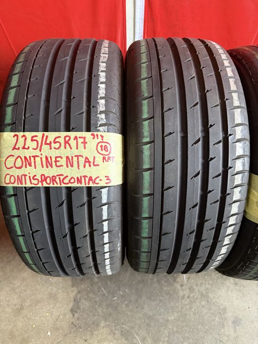 Pneus RFT 225/45/17 + 255/40/17 Continental + Bridgestone Impecaveis
