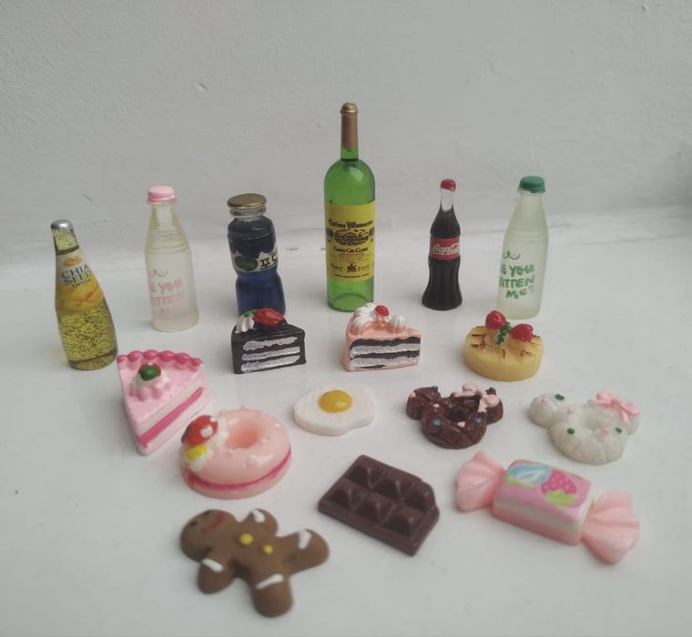 Jedzenie słodycze dla lalki Barbie 17szt