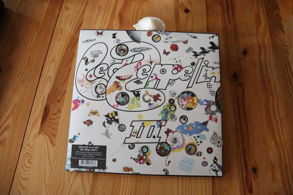 Led Zeppelin III LP 2x winyl wersja deluxe (2 płyty winylowe) 180g