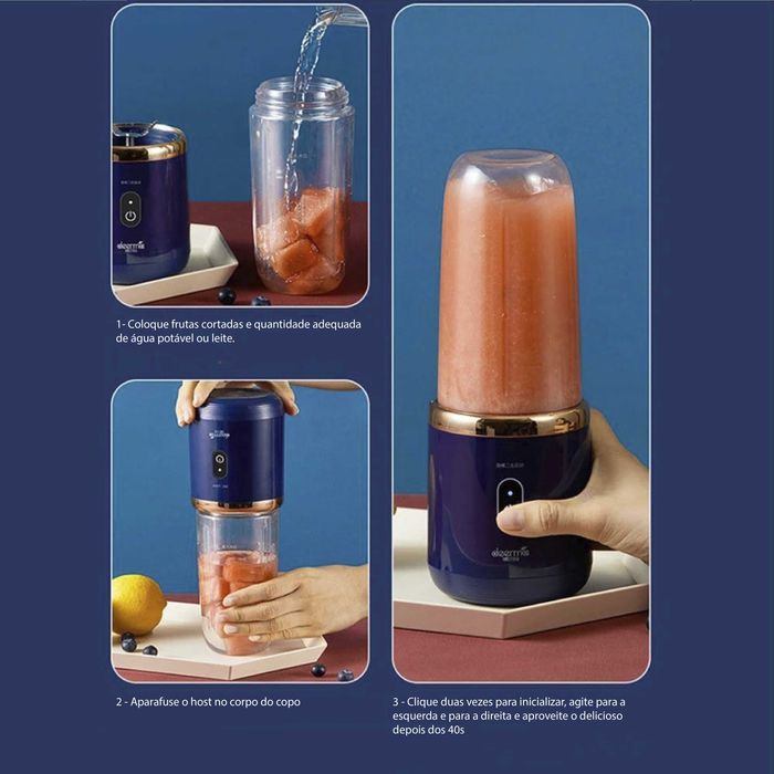 Liquidificador portátil 400ml