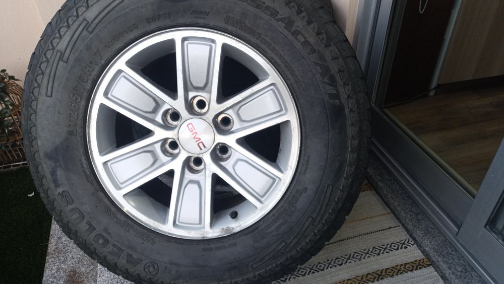 Vendo 4Jantes R17 GMC