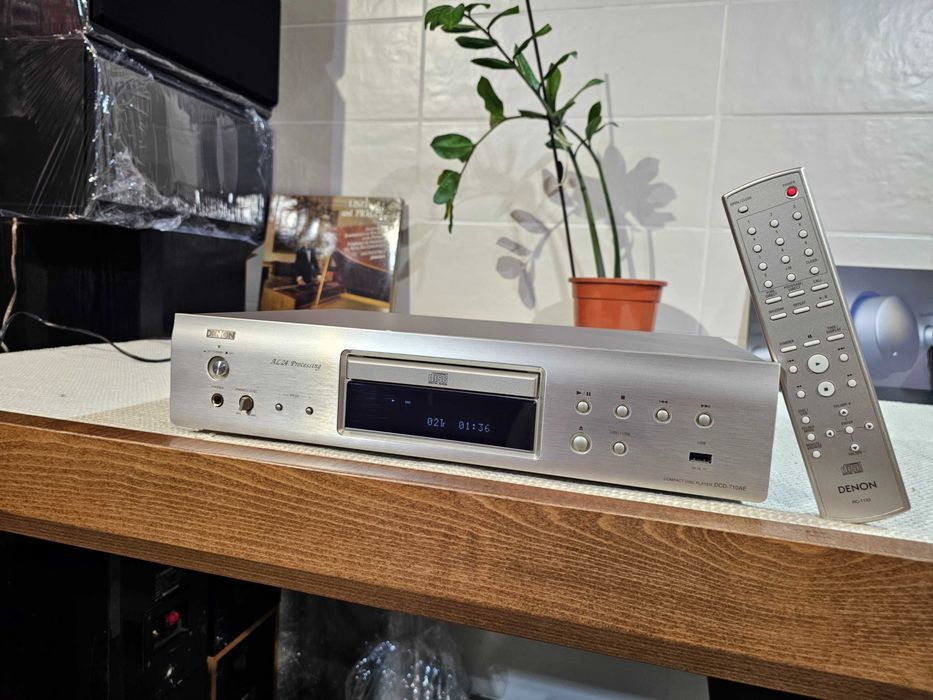 CD-програвач Denon DCD-710AE 24-бітний/192 кГц ЦАП + пульт