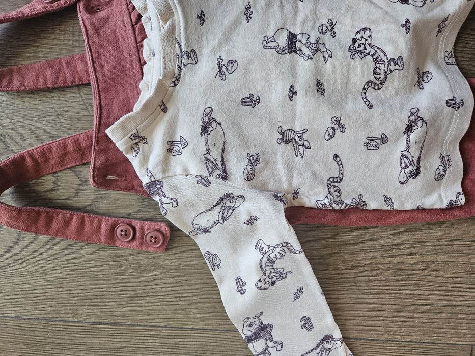 Zestaw koszulka i ogrodniczki Disney