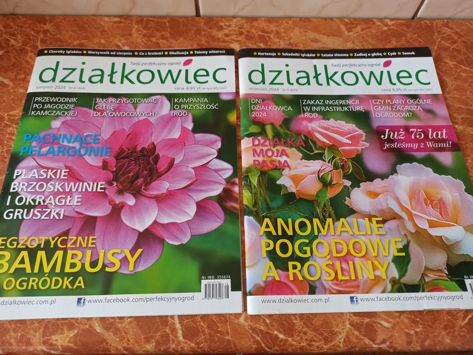 Miesięcznik Działkowiec - 12 numerów