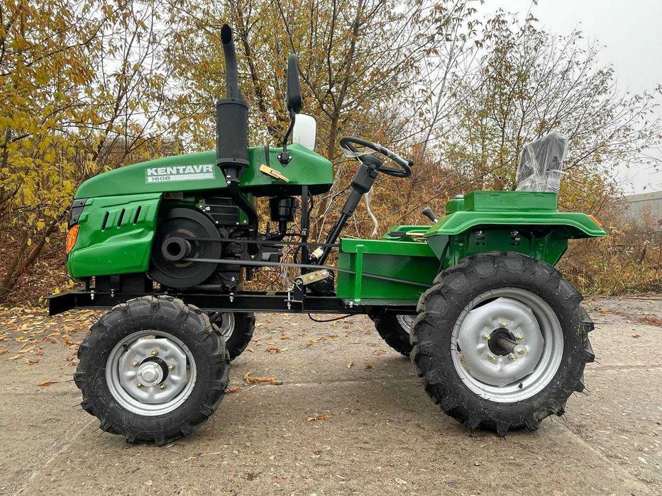 Мототрактор Кентавр 160-B (комплект: фреза + плуг) новий