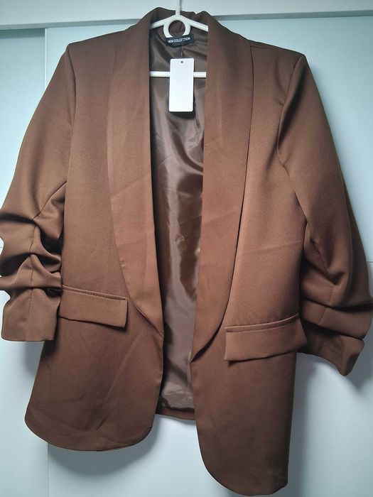 Żakiet czekolada xl