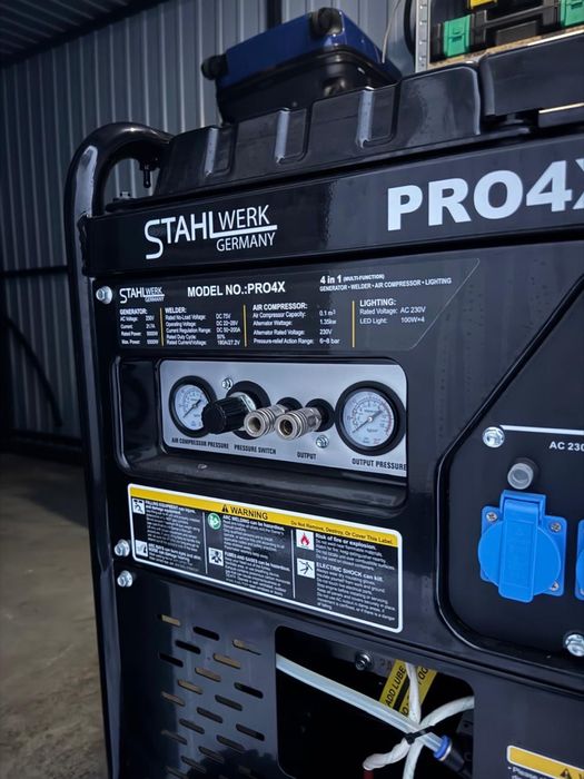Генератор STAHWERK PRO4X — 5 кВт | 4 В 1