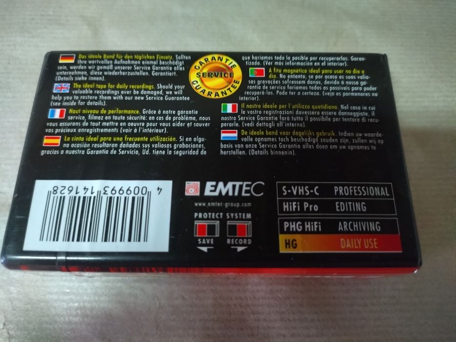 Cassete VHS-C 30 minutos nova