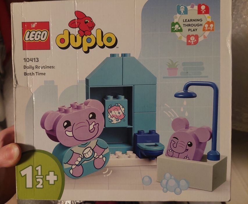 LEGO Duplo Codzienne Czynności Kąpiel Prysznic Pływanie 15 Klocków