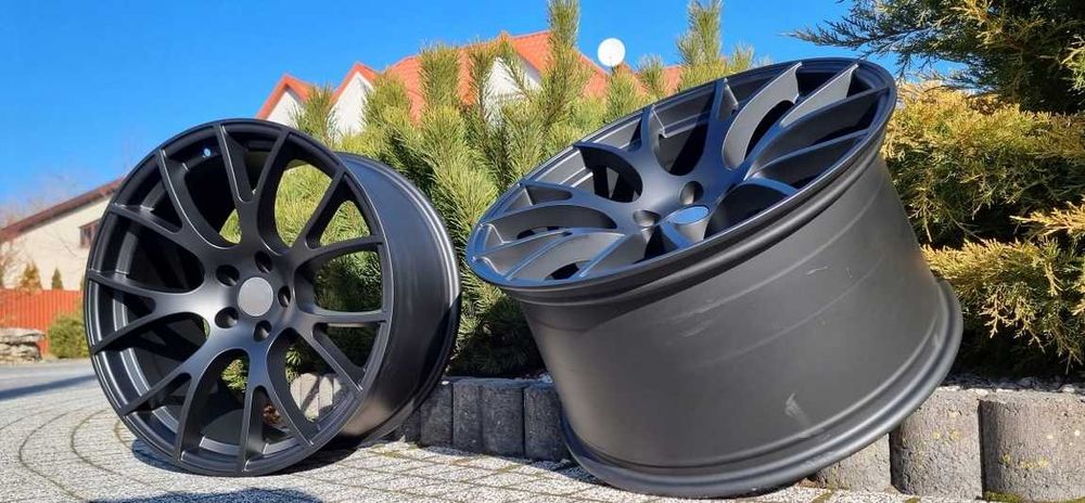 Felgi ER 505 20 5x115 do DODGE CHALLENGER SRT Czarne 9,5 i 11 Concave