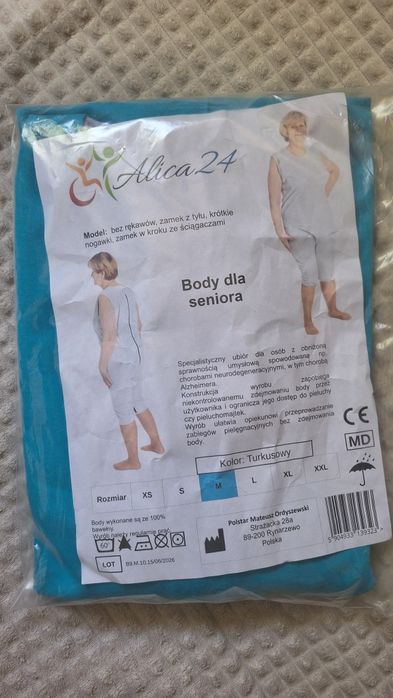 Body dla seniora rozmiar M nowe .