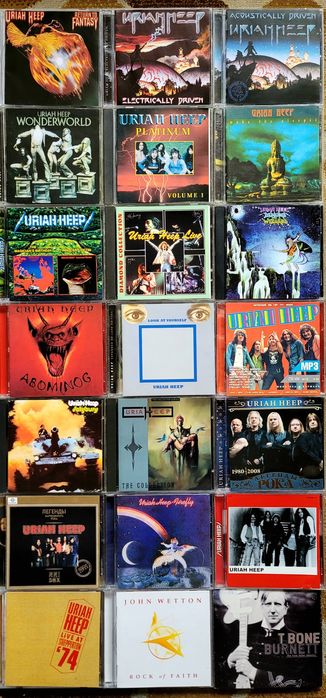 Alice Cooper • Uriah Heep •SWEET • T-Rex •Компакт Диски •Музыкальные Диски •Дискографии Рок Групп •