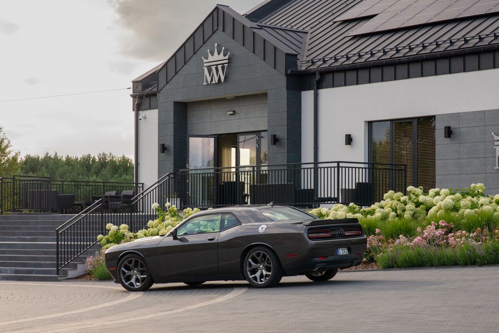 Samochód do ślubu, Dodge ChallengerV8, Wynajem Muscle Car,do zdjęć,VIP