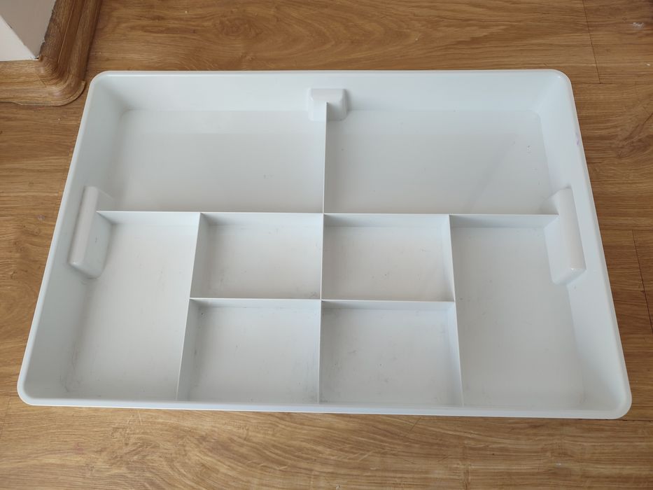 Ikea KUGGIS wkład do szuflady z 6 przegródkami kolor biały Rumia • OLX.pl