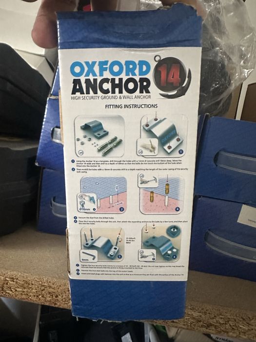 Sistema Fixacao Cadeados OXFORD ANCHOR