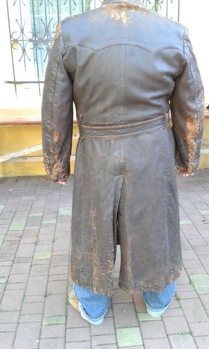 Продаю німецький шкіряний плащ часів другої світової війни