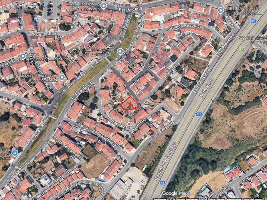 TERRENO URBANO EM ALVERCA – PROJETO PARA PRÉDIO
