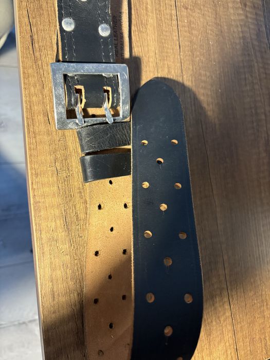 Pas oficerski skorzany