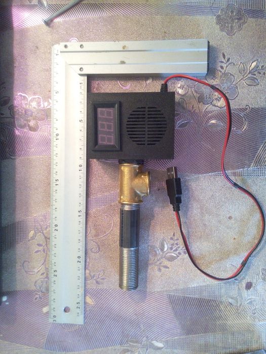 Модуль эжекции для коптильни холодного и горячего копчения