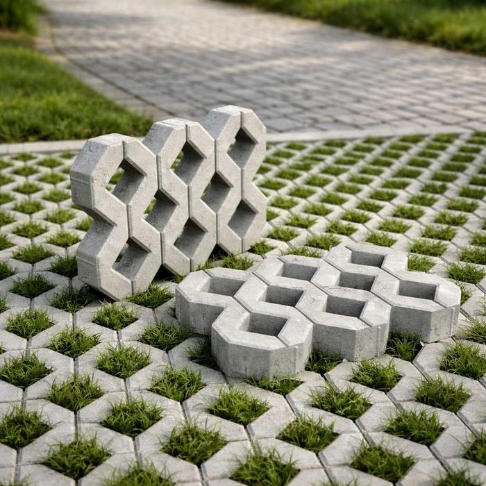 Płyta betonowa MEBA 60x40x8/10 cm Płyty chodnikowe betonowe Transport