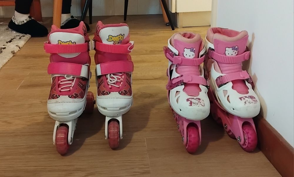 Patins de menina novos