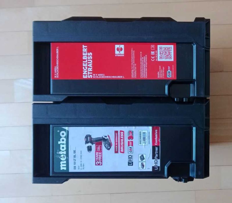 Нові кейси Metabo MetaBox 145, StraussBox 145