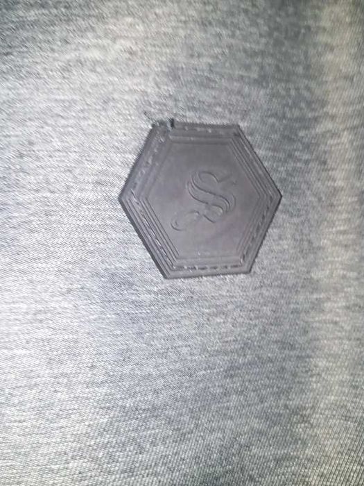 Kurtka Bluza Szara Męska Nowa Sam'S Black S/M