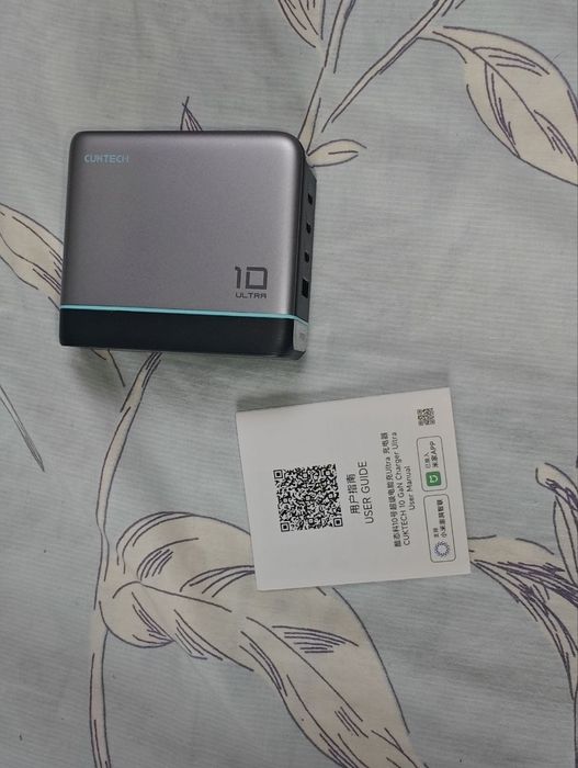 Зарядний пристрій зарядний пристрій CUKTECH ULTRA 120W з дисплеєм для турбо зарядки смартфонів Xiaomi Poco Redmi