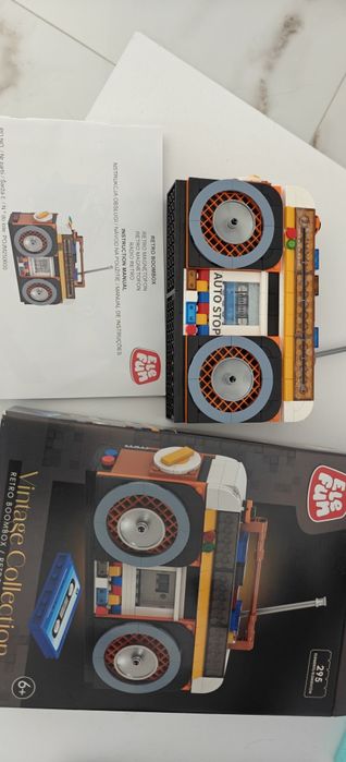 Elfun magnetofon klocki konstrukcyjne