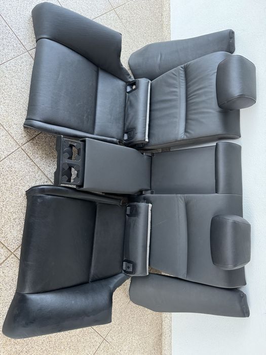 Conjunto de Bancos Pack M  BMW E92 – Pele Preta / Aquecidos / Elétricos