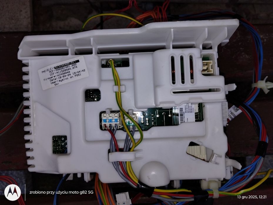 Moduł zasilający pralki Electrolux