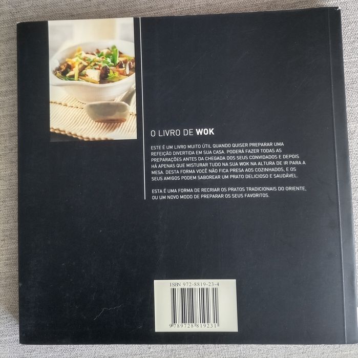 Livro de Wok (receitas frescas e deliciosas Portes grátis)