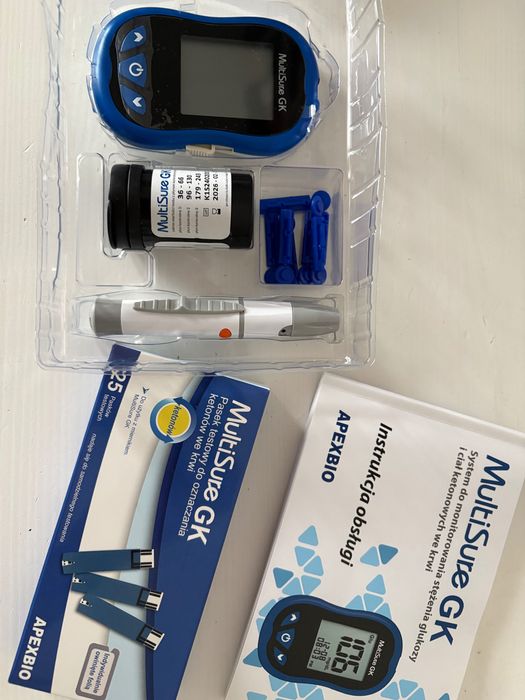 Ketometr / glukometr + paski