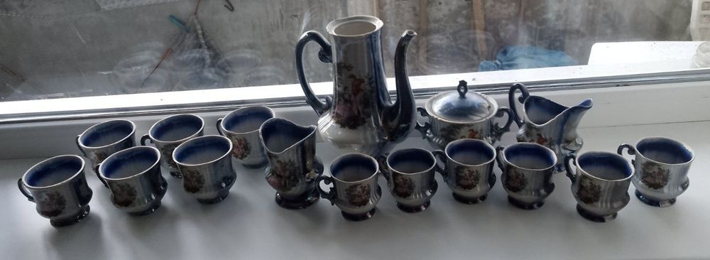 Сервиз кофейный чайный красивый