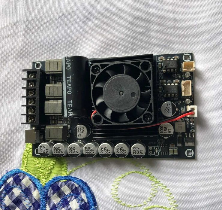 Усилитель звука с активным НЧ фильтром для сабвуфера 600Вт MAX TPA3255