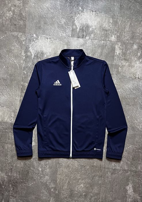 Олімпійка adidas кофта спортивна синя нова оригінал адідас розмір s-m