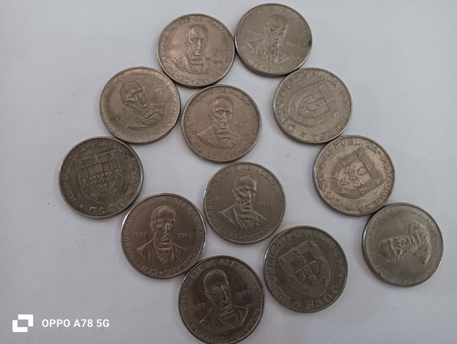 Varios Lotes  de moedas antigas