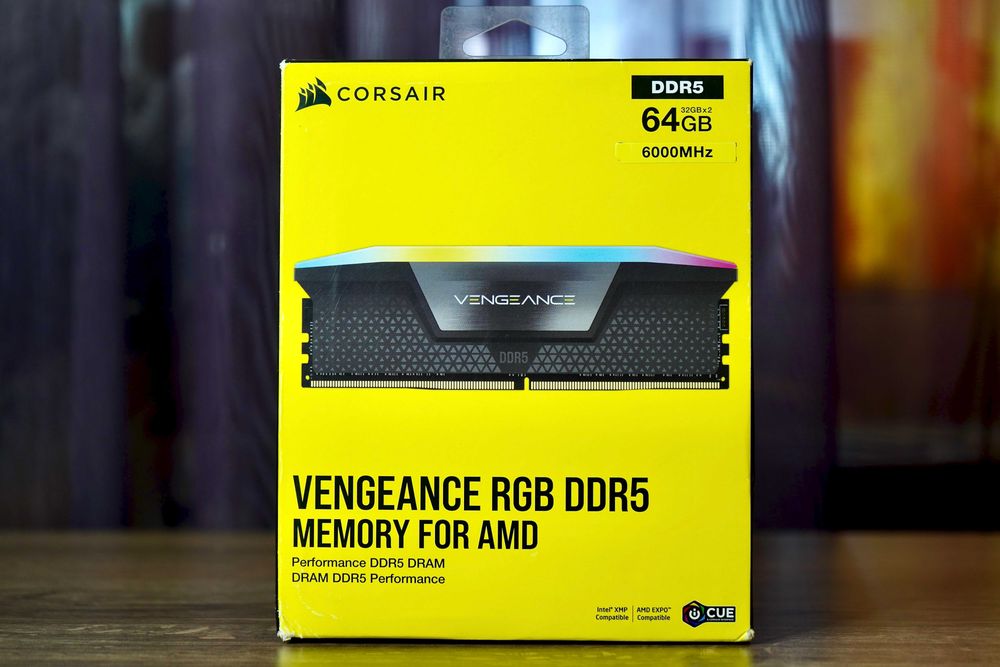 corsair vengeance rgb ddr5 6000 - купити комп'ютери та