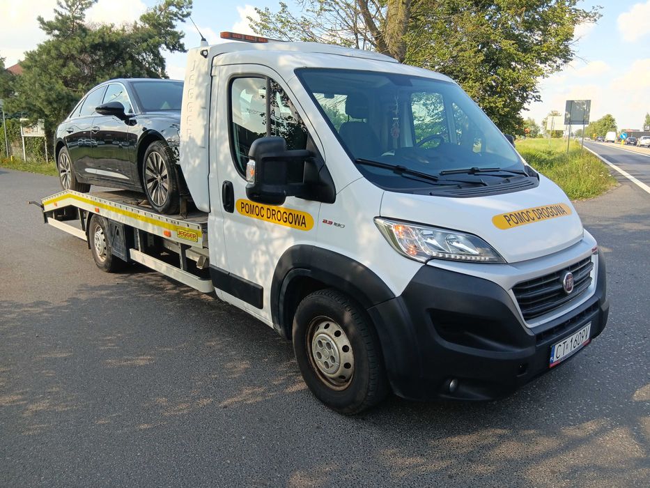 Pomoc Drogowa Toruń Łysomice 24H Laweta Autostrada A1 Lubicz
