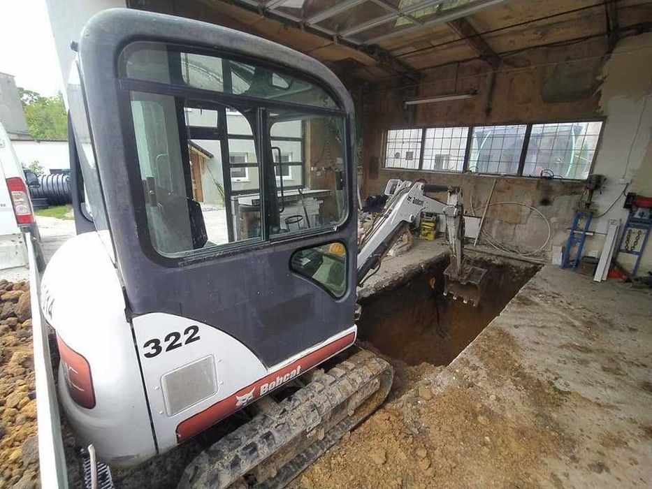 Usługi minikoparka i koparka. wykopy i przyłącza wod. kan. elek. gaz