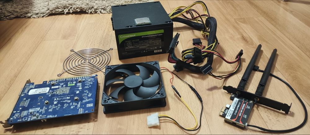 комплектующие к компьютеру блок питания/монитор/кулер/клавиатура/мышка hator/DELL/GAMEMAX/пк/intel/msi/asus