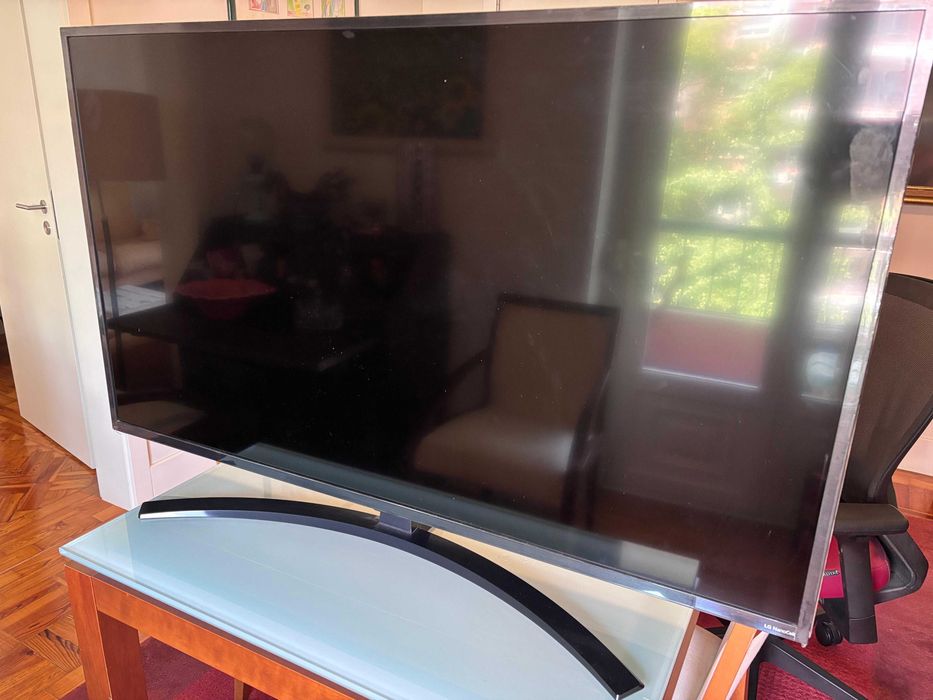 TV LG 50Nano - Ainda com plástico de fábrica