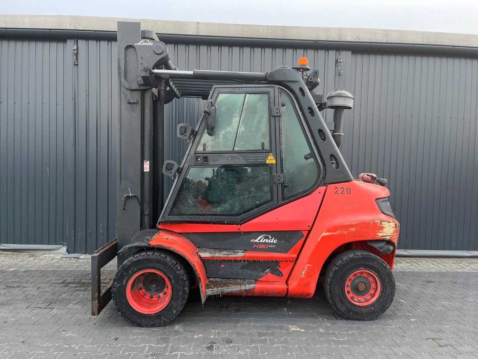 Wózek widłowy Linde H80D-03 Diesel 8 TON 2021 rok Kabina