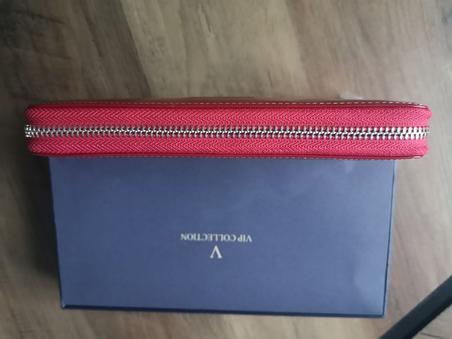 Portfel damski skóra