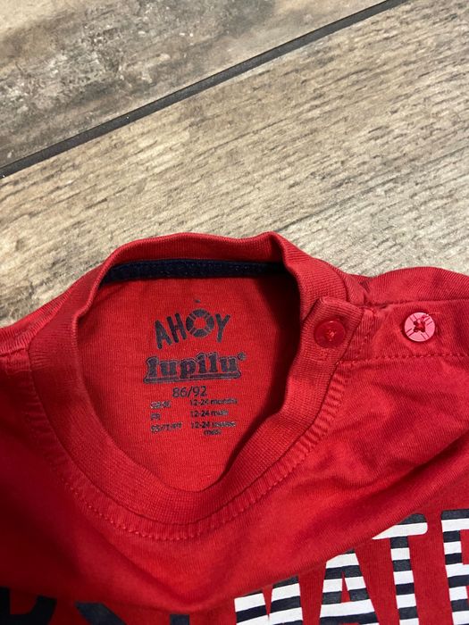 Koszulka z długim rękawem chłopięca Lupilu rozmiar 86/92 cm